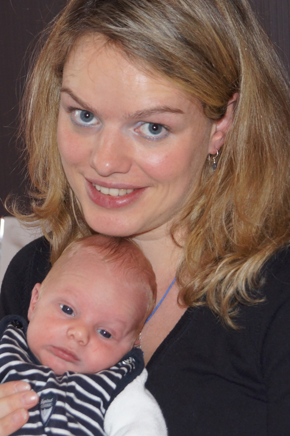Pic of Janine and Theo for Greetings after Brno